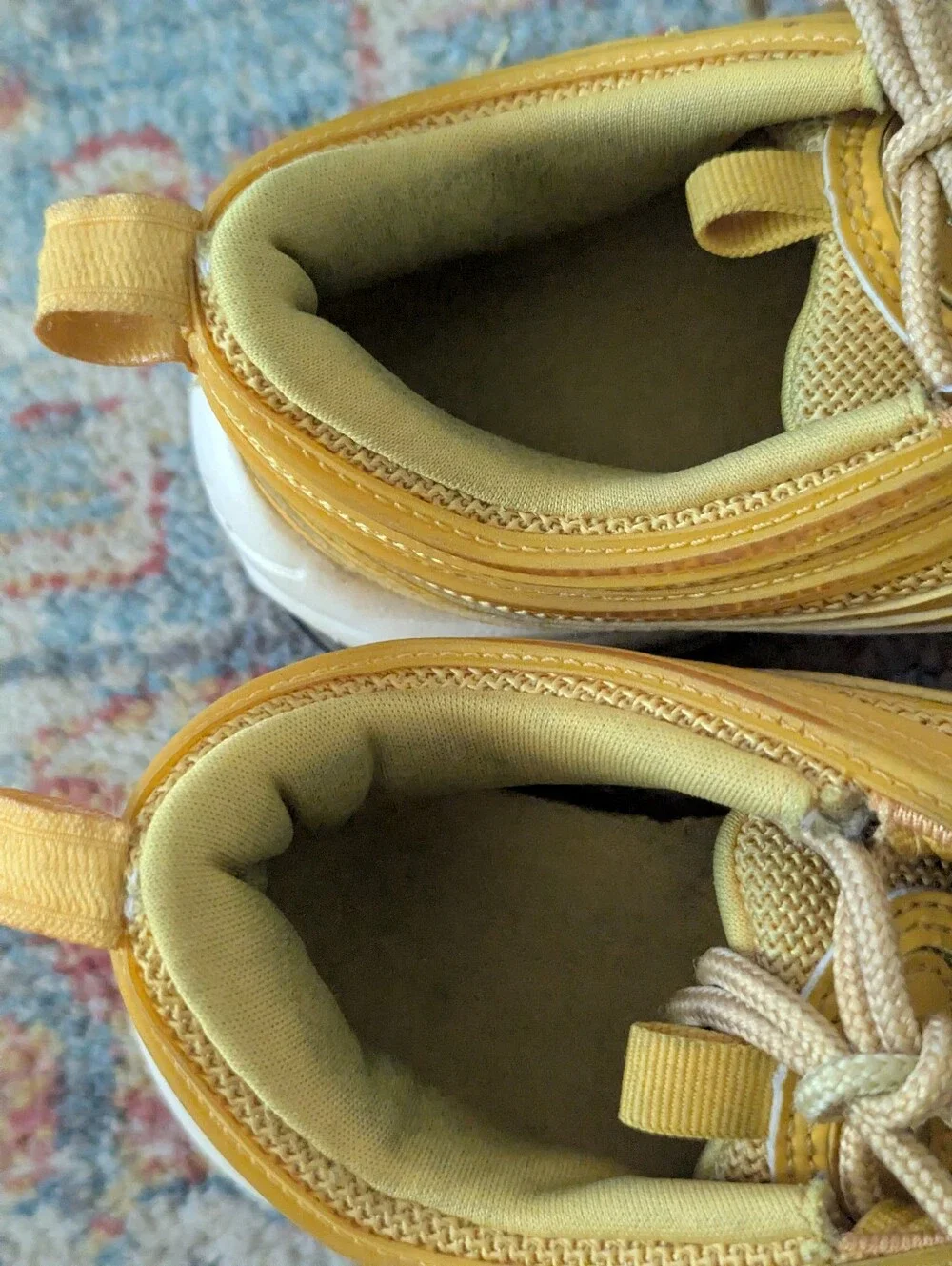 Nike Air Max 97 ‘Mustard’ Yellow 921733 701 Shoes 2018 Sneakers Women's 8.5